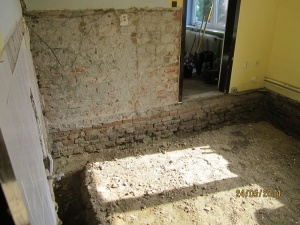 rekonstrukce podlahy starého domu